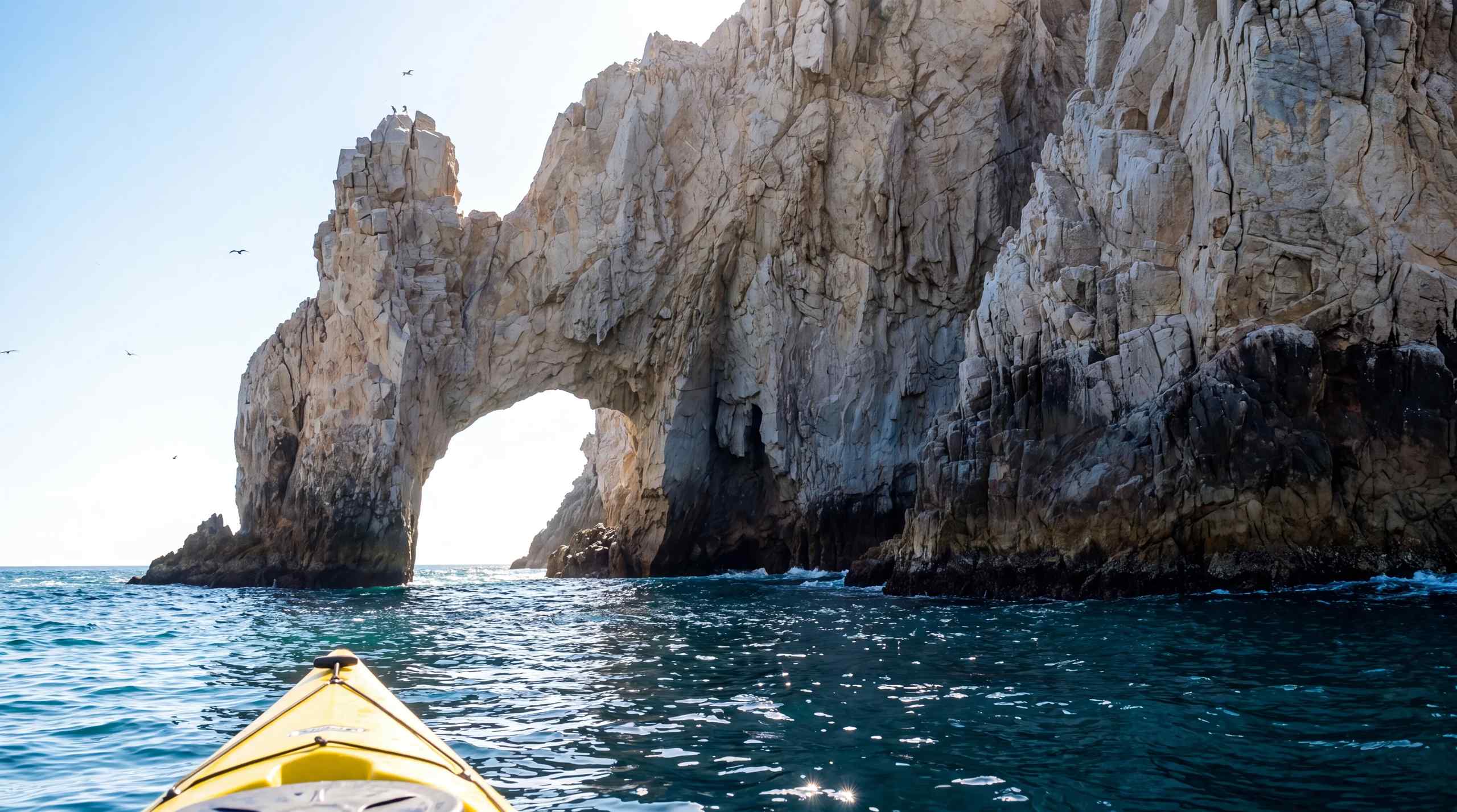 A kayak trip in Cabo San Lucas.